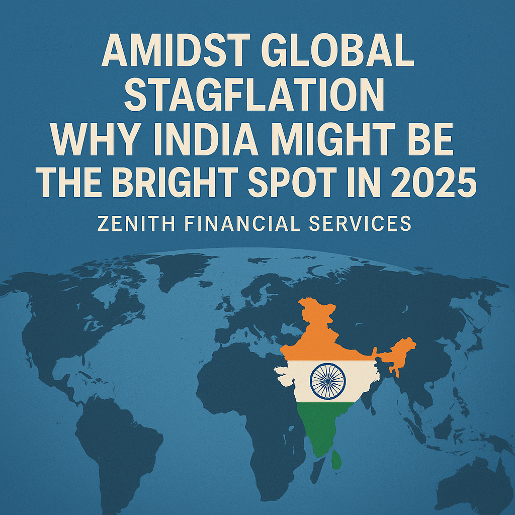 🌍 Amidst Global Stagflation, Why India Might Be the Bright Spot in 2025 By Zenith Financial Services